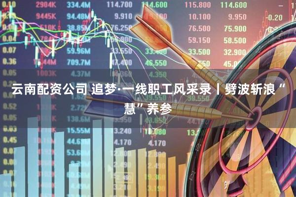 云南配资公司 追梦·一线职工风采录丨劈波斩浪“慧”养参